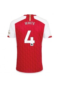 Arsenal Ben White #4 Jalkapallovaatteet Kotipaita 2023-24 Lyhythihainen